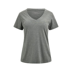 TShirt jersey uni logo brodé  -  Guess jeans - Femme