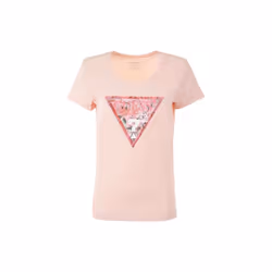 TShirt slim logo iconique strass - Guess jeans - Femme