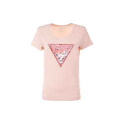 TShirt slim logo iconique strass - Guess jeans - Femme