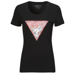 TShirt slim logo iconique strass - Guess jeans - Femme