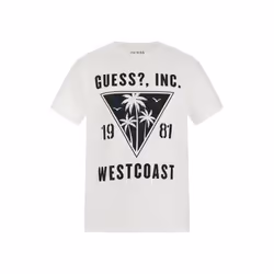 TShirt slim fit logo multicolore  -  Guess jeans - Homme