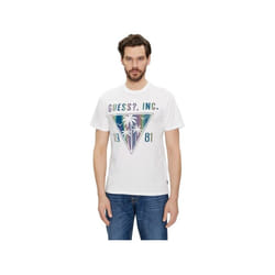 TShirt slim fit logo multicolore  -  Guess jeans - Homme