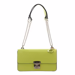 GUESS Sac à épaule bandoulière vert pour femme - Eliette Covertible Xbody Flap Chartreuse 256213
