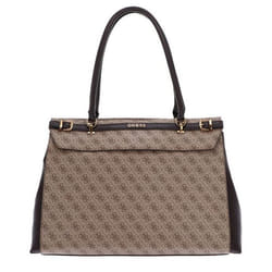 Sac de voyage - GUESS - Sestri Travel Carryall - Marron clair/dark - 49x34x16 cm - Mixte
