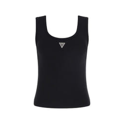 Robe débardeur en maille cotelé femme Guess