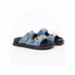 Claquette - Guess - Femme - Fadema - Bleu - Synthétique