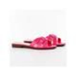 Claquette - Guess - Femme - Symo - Rose - cuir