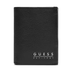 Portefeuille cuir naturel  -  Guess jeans.