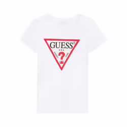 TShirt MC logo strass - Guess jeans - Enfant