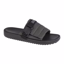 Claquettes Noir/Kaki Homme Levis Tahoma