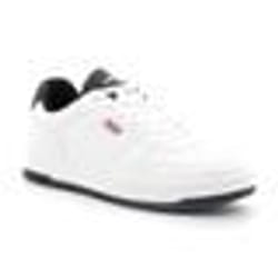 Basket basse homme - DRIVE - Blanc - Lacets - Talon plat - Polyuréthane