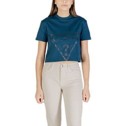 TShirt MC court coton logo  -  Guess jeans