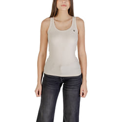 Débardeur côtelé logo  -  Guess jeans
