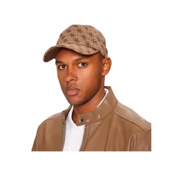 Casquette - Guess - Homme - baseball Logo 4G - Marron - Synthétique