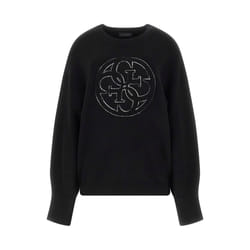 Sweatshirt manches longues femme Guess Kate 4G