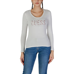 T-shirt manches longues femme Guess Python Logo