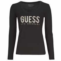 T-shirt manches longues femme Guess Python Logo