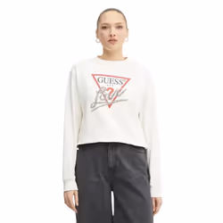 Sweatshirt femme Guess Love Triangle