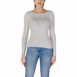 Pull avec logo triangle femme Guess Eliza