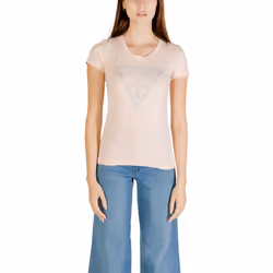 T-shirt femme Guess CN Shiny Triangle