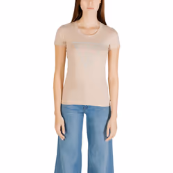 T-shirt femme Guess CN Shiny Triangle