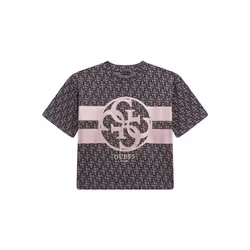 T-shirt femme Guess CN Shiny Triangle