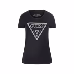T-shirt femme Guess CN Shiny Triangle