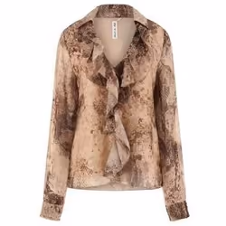Blouse volant femme Guess Soave