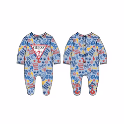 Grenouillère bébé garçon Guess Interlock