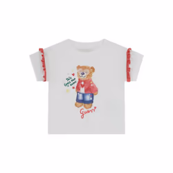 T-shirt bébé fille Guess pure white 8 - 3/6 mois