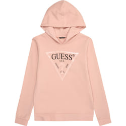 Sweatshirt à capuche polaire manches longues fille Guess Core