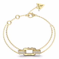 Bracelet - GUESS - Double Chain Bracelet S - Doré - Métal - Femme