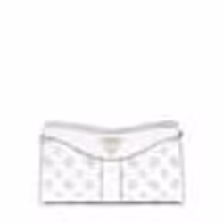 Sac à épaule bandoulière - GUESS - Dorys Top Zip - Blanc - Gris clair - 100% polyuréthane