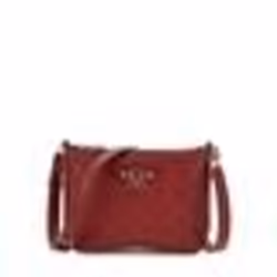 Sac à épaule bandoulière - GUESS - Gerty Girlfriend Satchel - Rouge foncé - 22x15x7 cm - 435 g