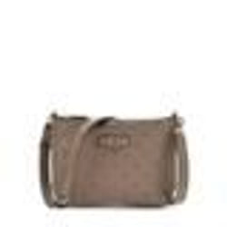 Sac à épaule bandoulière - GUESS - Gerty Girlfriend Satchel - Taupe - 22x15x7 cm - 435 g