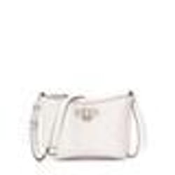 GUESS Sac à épaule bandoulière crème pour femme - Gerty Girlfriend Satchel Cream White 292250
