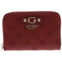Porte-monnaie - GUESS - Gerty SLG Medium - Rouge foncé - Synthétique - Élégant