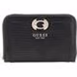 GUESS Porte-monnaie noir pour femme - Orlina SLG Medium Zip Around Wallet 294028