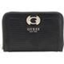 GUESS Porte-monnaie noir pour femme - Orlina SLG Medium Zip Around Wallet 294028