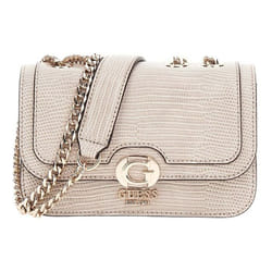 Sac à épaule bandoulière - GUESS - Orlina Mini Convertible XBody - Taupe - 100% polyuréthane - 396 g