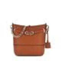 Sac à épaule bandoulière - GUESS - Silvye Bucket Bag - Cognac - 21x21x8 cm - 680 g