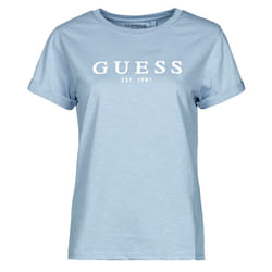 Tee shirt coton bio iconique  -  Guess jeans - Femme