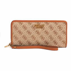 GUESS Aviana SLG Large Zip Around L Latte / Cognac [204864] -  porte-monnaie porte monnaie