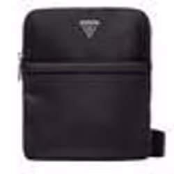 Sacoche - GUESS - Certosa - Noir - Nylon - Zippée