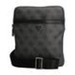 Sac à épaule bandoulière - GUESS - Vezzola Smart Crossbody Flat Bag - Noir - 100% polyuréthane - 20x22x3 cm