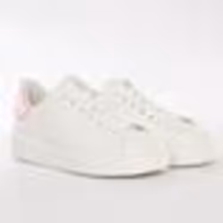Basket Guess Femme Rockies Blanc cuir