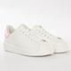 Basket Guess Femme Rockies Blanc cuir