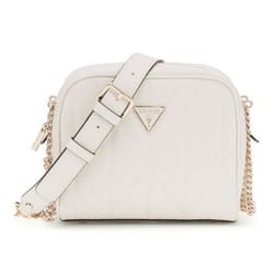 GUESS Sac à épaule bandoulière crème pour femme - Aldina Camera Crossbody Bag Cream White 311761