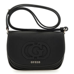 GUESS Sac à épaule noir pour femme - Calebra Mini Convertible Xbody Flap Bag 311340