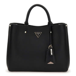 GUESS Sac à épaule noir pour femme - Meridian II Girlfriend Satchel 316855